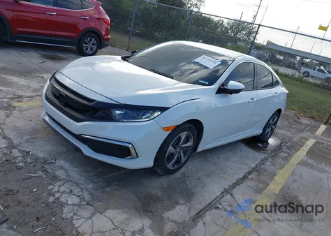 2021 Honda Civic Lx z USA, uszkodzony, nr VIN 2HGFC2F60MH542419